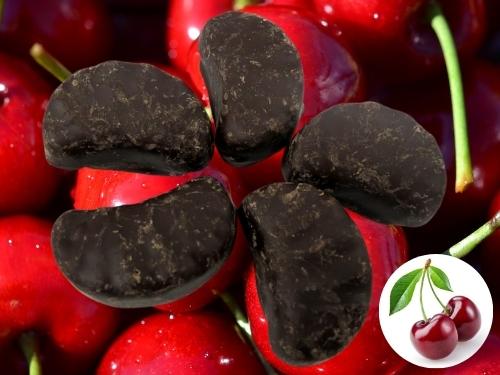 Dark Chocolate Covered Cherry Slices 1lb